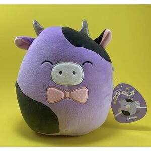 NWT ALEXIE THE COW SQUISHMALLOWS STUFFED ANIMAL PLUSH DOLL PLUSHIE SQUISHMALLOW